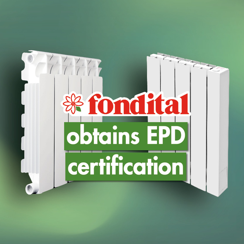 Fondital obtains EPD certification for die-cast aluminium radiators
